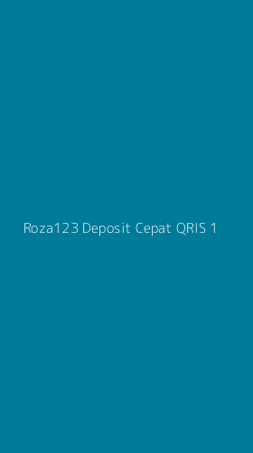 Tampilan Antarmuka Aplikasi Roza123 Deposit Cepat Qris - 1