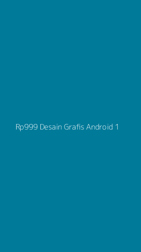 Tampilan Antarmuka Aplikasi Rp999 Desain Grafis Android - 1