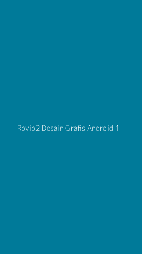 Tampilan Antarmuka Aplikasi Rpvip2 Desain Grafis Android - 1