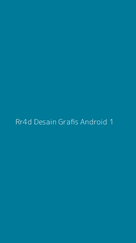 Tampilan Antarmuka Aplikasi Rr4d Desain Grafis Android - 1