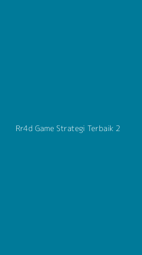 Tampilan Antarmuka Aplikasi Rr4d Game Strategi Terbaik - 2
