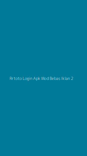 Tampilan Antarmuka Aplikasi Rrtoto Login Apk Mod Bebas Iklan - 2