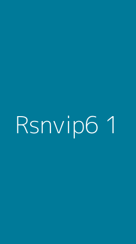 Tampilan Antarmuka Aplikasi Rsnvip6 - 1