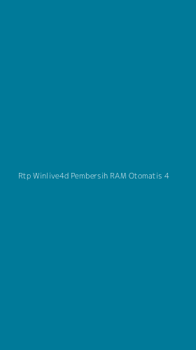 Tampilan Antarmuka Aplikasi Rtp Winlive4d Pembersih Ram Otomatis - 4