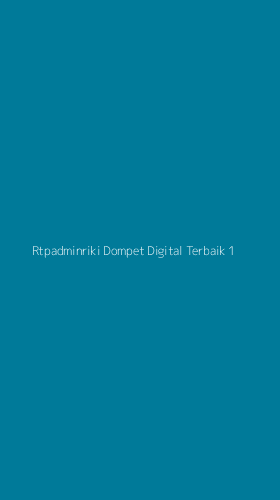 Tampilan Antarmuka Aplikasi Rtpadminriki Dompet Digital Terbaik - 1