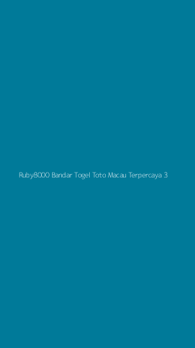 Tampilan Antarmuka Aplikasi Ruby8000 Bandar Togel Toto Macau Terpercaya - 3