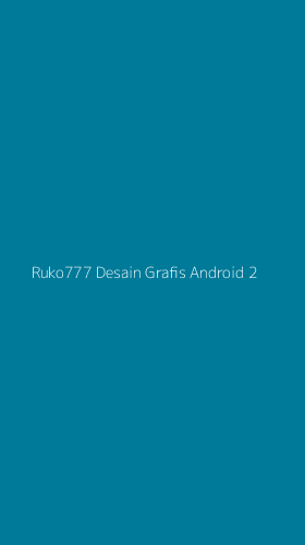 Tampilan Antarmuka Aplikasi Ruko777 Desain Grafis Android - 2