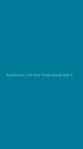 Tampilan Antarmuka Aplikasi Rumahtoto Com Alat Pengembang Web - 4