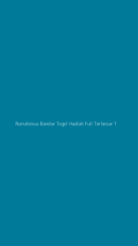 Tampilan Antarmuka Aplikasi Rumahzeus Bandar Togel Hadiah Full Terbesar - 1