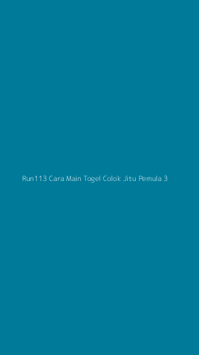 Tampilan Antarmuka Aplikasi Run113 Cara Main Togel Colok Jitu Pemula - 3