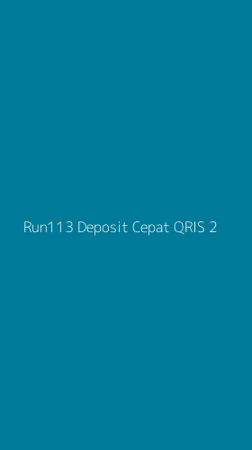 Tampilan Antarmuka Aplikasi Run113 Deposit Cepat Qris - 2