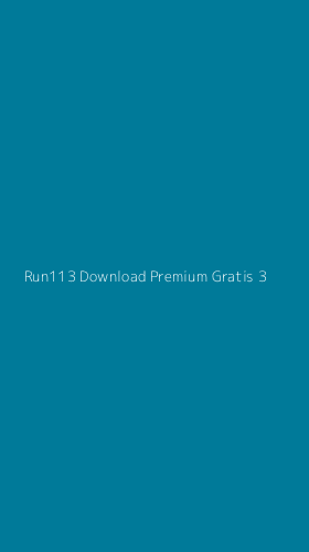 Tampilan Antarmuka Aplikasi Run113 Download Premium Gratis - 3