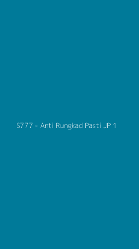 Tampilan Antarmuka Aplikasi S777 - Anti Rungkad Pasti JP - 1