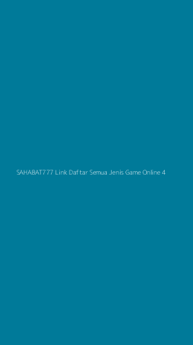 Tampilan Antarmuka Aplikasi Sahabat777 Link Daftar Semua Jenis Game Online - 4