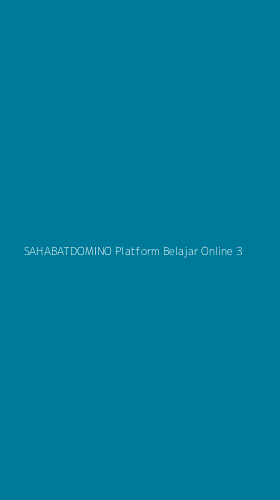 Tampilan Antarmuka Aplikasi Sahabatdomino Platform Belajar Online - 3