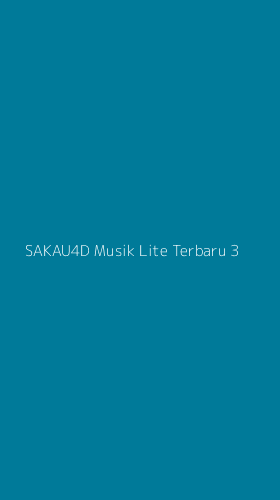 Tampilan Antarmuka Aplikasi Sakau4d Musik Lite Terbaru - 3