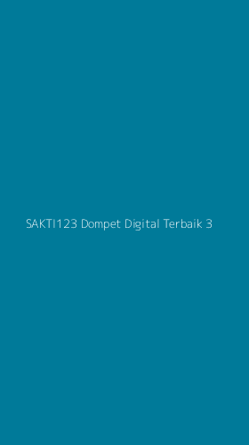 Tampilan Antarmuka Aplikasi Sakti123 Dompet Digital Terbaik - 3