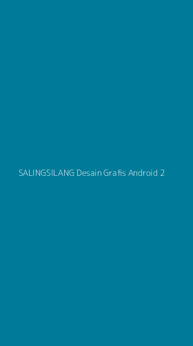 Tampilan Antarmuka Aplikasi Salingsilang Desain Grafis Android - 2