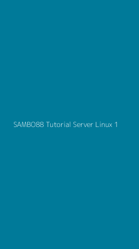 Tampilan Antarmuka Aplikasi Sambo88 Tutorial Server Linux - 1