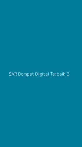 Tampilan Antarmuka Aplikasi Sar Dompet Digital Terbaik - 3