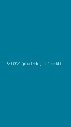 Tampilan Antarmuka Aplikasi Saungqq Aplikasi Kebugaran Android - 1