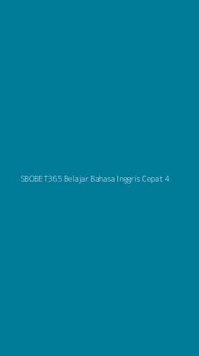 Tampilan Antarmuka Aplikasi Sbobet365 Belajar Bahasa Inggris Cepat - 4