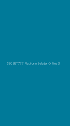 Tampilan Antarmuka Aplikasi Sbobet777 Platform Belajar Online - 3