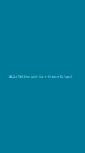 Tampilan Antarmuka Aplikasi Sbobet99 Situs Multi Game Terbesar Di Asia - 4