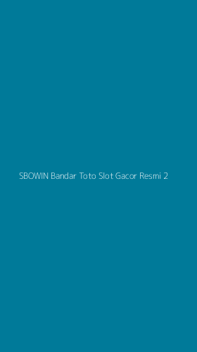 Tampilan Antarmuka Aplikasi Sbowin Bandar Toto Slot Gacor Resmi - 2