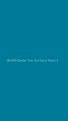 Tampilan Antarmuka Aplikasi Sbowin Bandar Toto Slot Gacor Resmi - 3
