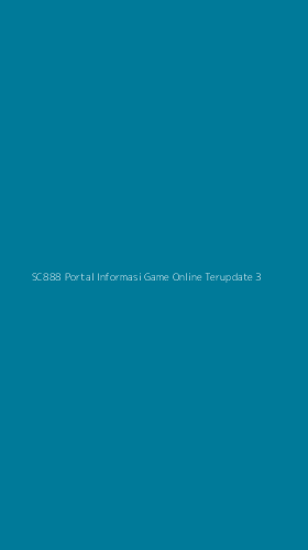 Tampilan Antarmuka Aplikasi Sc888 Portal Informasi Game Online Terupdate - 3