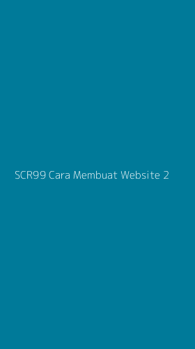 Tampilan Antarmuka Aplikasi Scr99 Cara Membuat Website - 2