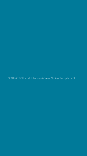 Tampilan Antarmuka Aplikasi Senang77 Portal Informasi Game Online Terupdate - 3