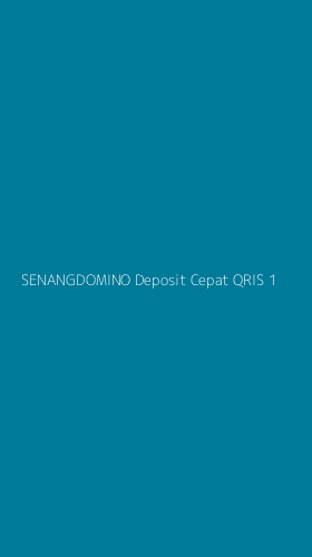 Tampilan Antarmuka Aplikasi Senangdomino Deposit Cepat Qris - 1