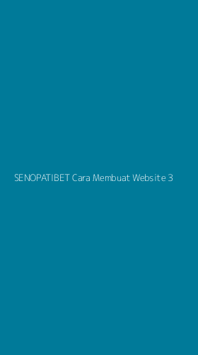 Tampilan Antarmuka Aplikasi Senopatibet Cara Membuat Website - 3
