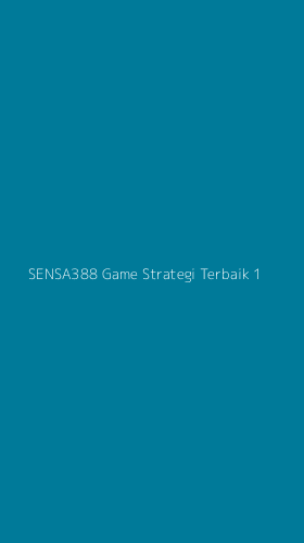 Tampilan Antarmuka Aplikasi Sensa388 Game Strategi Terbaik - 1