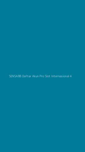 Tampilan Antarmuka Aplikasi Sensa88 Daftar Akun Pro Slot Internasional - 4