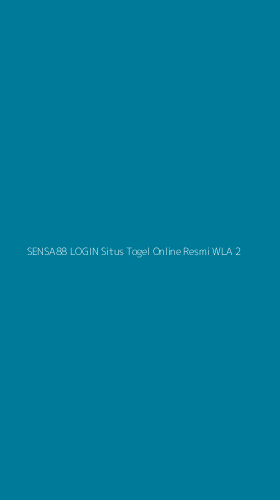 Tampilan Antarmuka Aplikasi Sensa88 Login Situs Togel Online Resmi Wla - 2