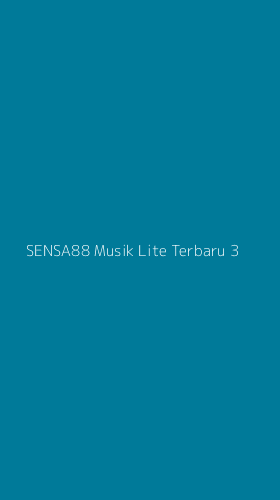 Tampilan Antarmuka Aplikasi Sensa88 Musik Lite Terbaru - 3