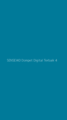 Tampilan Antarmuka Aplikasi Sensei4d Dompet Digital Terbaik - 4