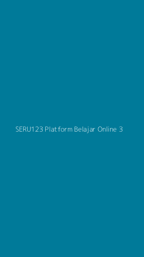 Tampilan Antarmuka Aplikasi Seru123 Platform Belajar Online - 3