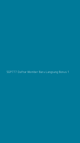 Tampilan Antarmuka Aplikasi Sgp777 Daftar Member Baru Langsung Bonus - 1