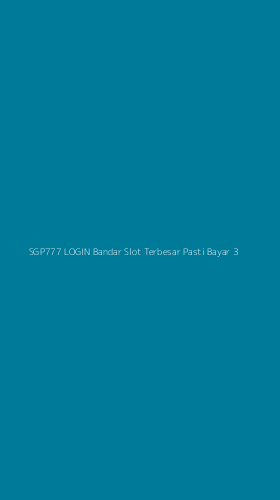 Tampilan Antarmuka Aplikasi Sgp777 Login Bandar Slot Terbesar Pasti Bayar - 3