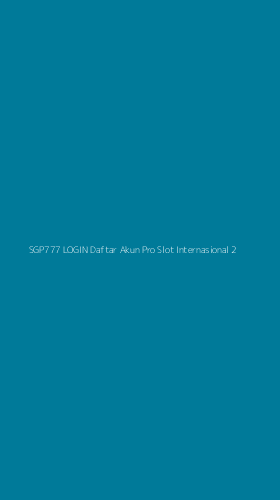 Tampilan Antarmuka Aplikasi Sgp777 Login Daftar Akun Pro Slot Internasional - 2
