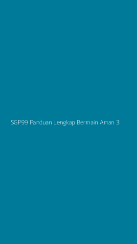 Tampilan Antarmuka Aplikasi Sgp99 Panduan Lengkap Bermain Aman - 3