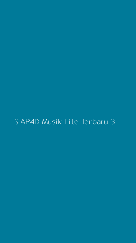Tampilan Antarmuka Aplikasi Siap4d Musik Lite Terbaru - 3