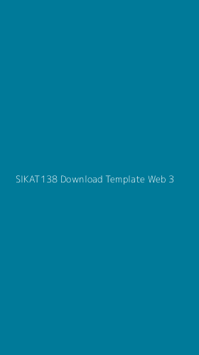 Tampilan Antarmuka Aplikasi Sikat138 Download Template Web - 3