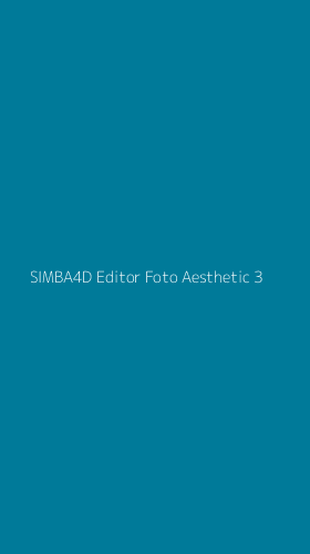 Tampilan Antarmuka Aplikasi Simba4d Editor Foto Aesthetic - 3