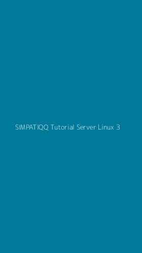 Tampilan Antarmuka Aplikasi Simpatiqq Tutorial Server Linux - 3
