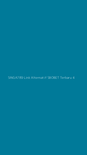 Tampilan Antarmuka Aplikasi Singa789 Link Alternatif Sbobet Terbaru - 4